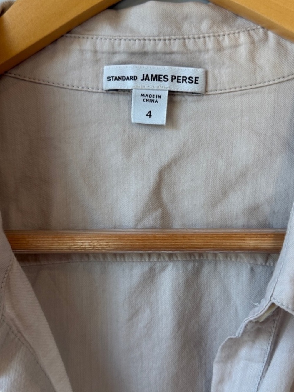 James Perse Little Boyfriend Botton Down Shirt - Picture 5 of 8